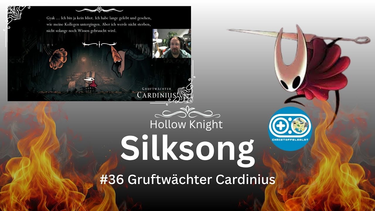 Hollow Knight Silksong #36 Gruftwächter Cardinius