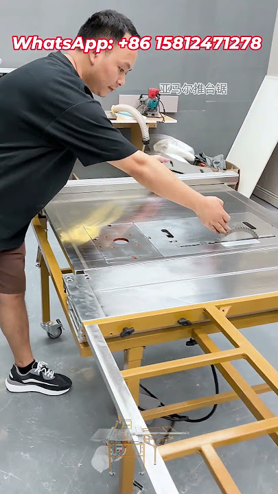 Heavy Duty Sliding Table Saw β Professional Woodworking Equipment