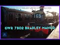GWR 7802 BRADLEY MANOR AT SEVERN VALLEY RAILWAY