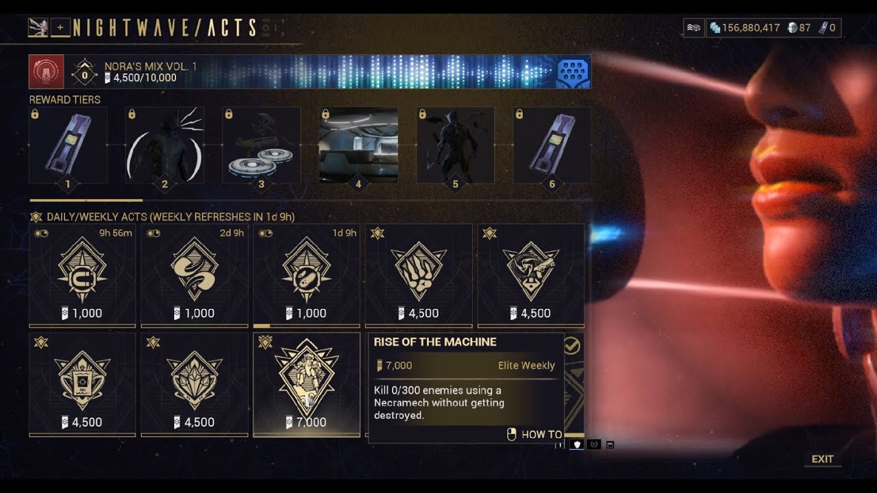 Warframe Nightwave Rise Of The Machine YouTube 