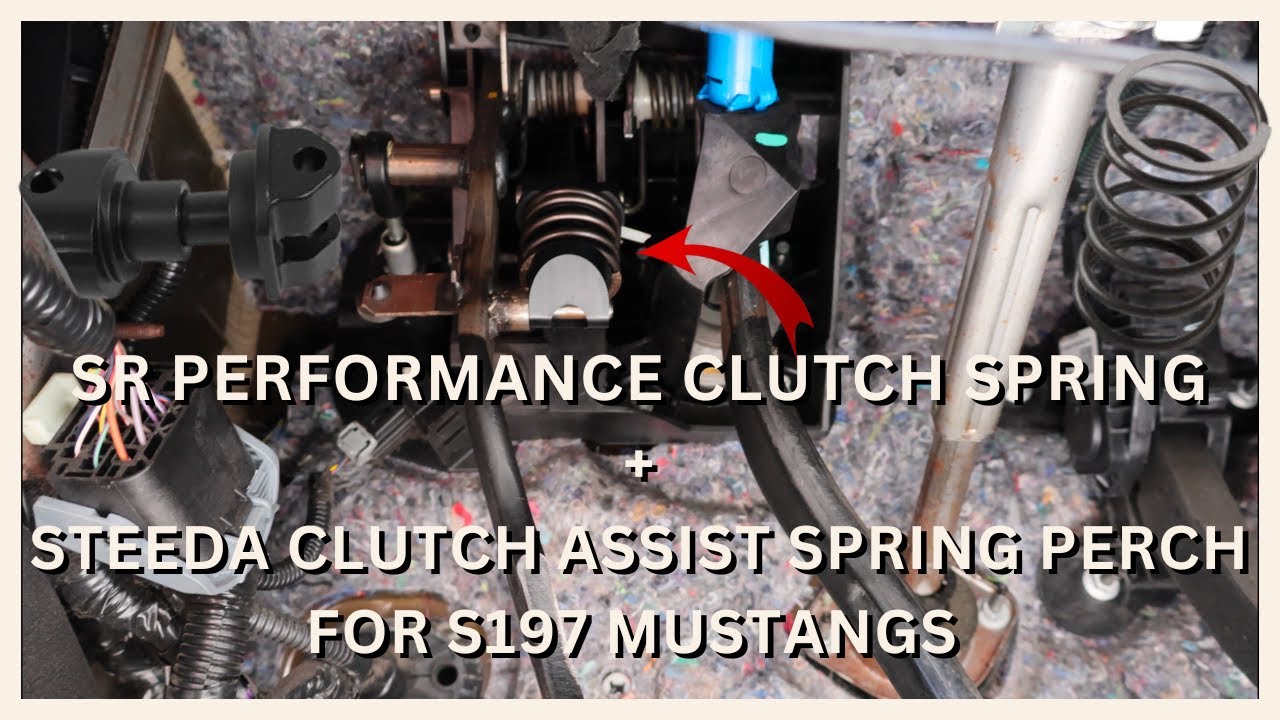 Upgrading my mustangs clutch with the SR Performance 90 lb Clutch ...