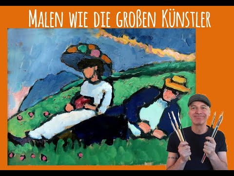 Bilder Impressionisten:  Malen wie die großen Künstler!