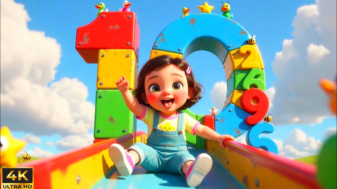 Numbers 1 to 10 Counting Song 🔢 | Learn Numbers | Nursery Rhymes for Kids