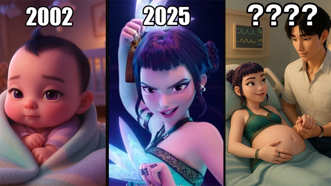 Evolution of Zoey – K-pop Demon Hunters