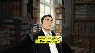 What is Right To Pre-emption ?