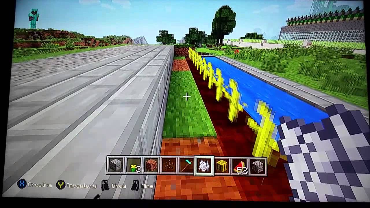 Minecraft Automatic melon harvester