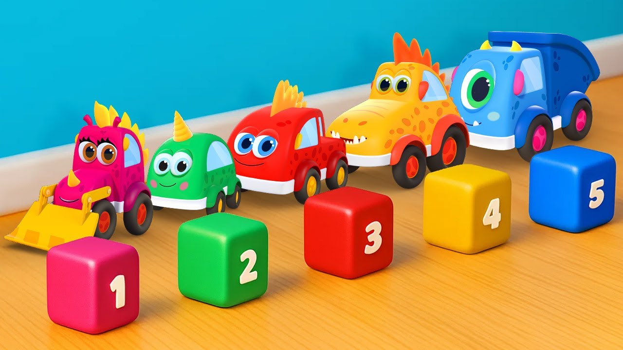 TOP 10 desenhos animados. Os carrinhos Mocas.