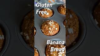 THE BEST Gluten Free Banana Bread Muffin Recipe!
