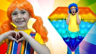 Simple Dimple, No Pop It Kids Songs With Wow Sesha Family