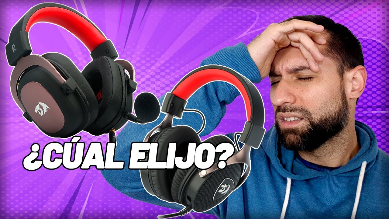 REDRAGON ZEUS VS REDRAGON ICON Comparativa MANO a MANO YouTube