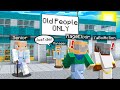 We Went UNDERCOVER to an OLD People ONLY Home.. (Minecraft)