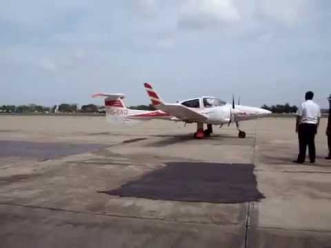 Diamond DA42 Engine Start