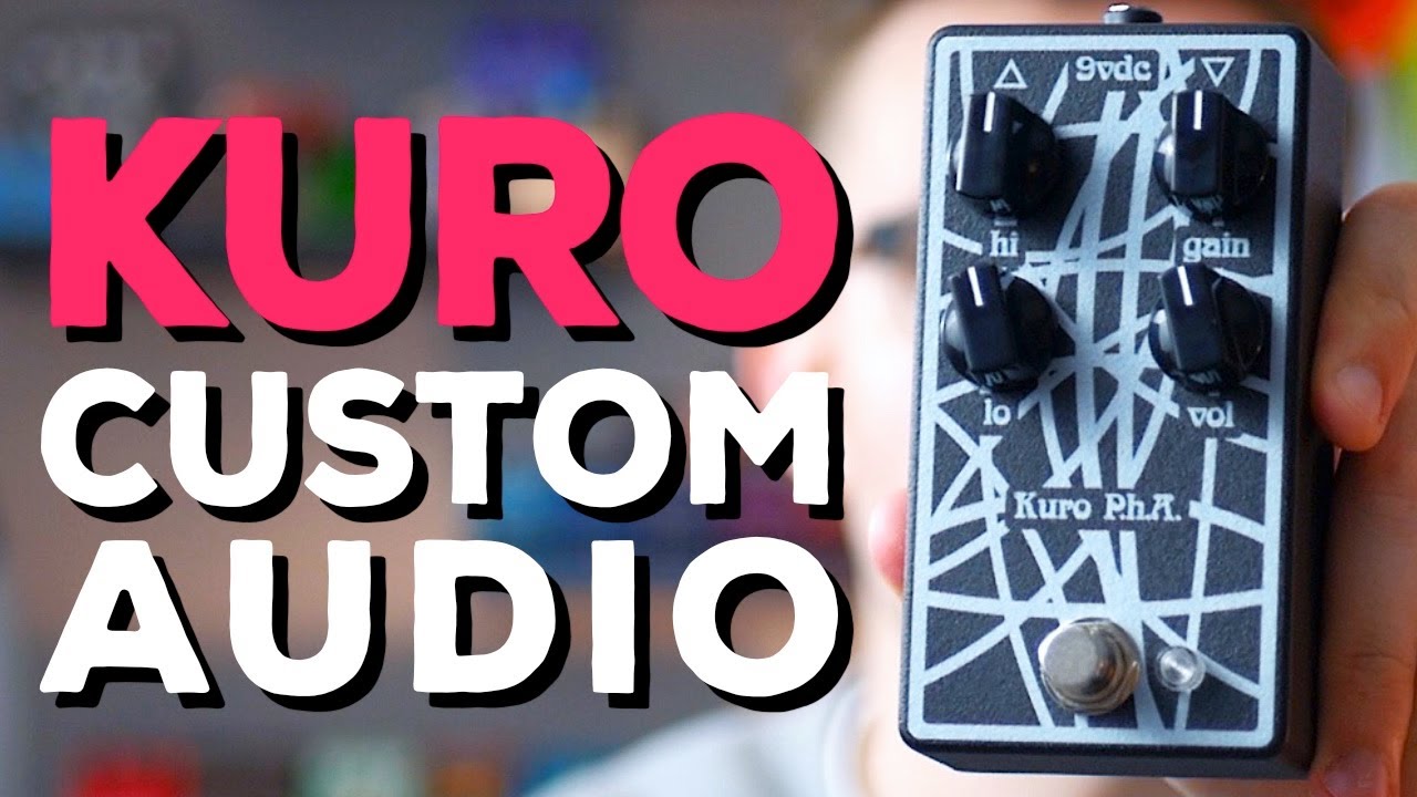 CUSTOM OVERDRIVE FROM ITALY! Kuro Custom Audio PhA Overdrive (Demo)
