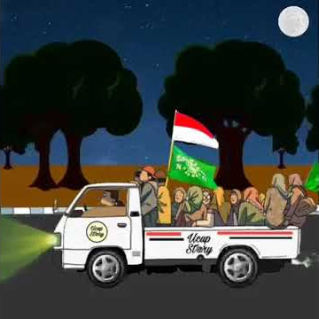 SHOLAWAT HUWANNUR || VERSI ANIMASI KARTUN || Story WhatsApp