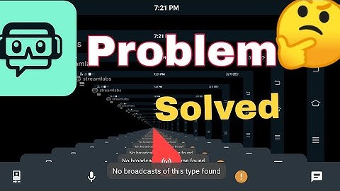 😱No Broadcast found  problem  solved in live streamlabs ll No Broadcast found problem in live stream