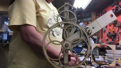 Self Winding Clock Escape