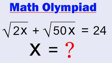 Math Olympiad | A Nice Radical Problem | Calculator not allowed