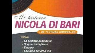 NICOLA DI BARI - SI QUIERES DEJARME chords