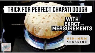 TRICK TO KNEAD SOFT CHAPATI DOUGH -WITH EXACT MEASUREMENTS -ROTI, PHULKA, PARATHA -INDIAN FLATBREAD screenshot 5