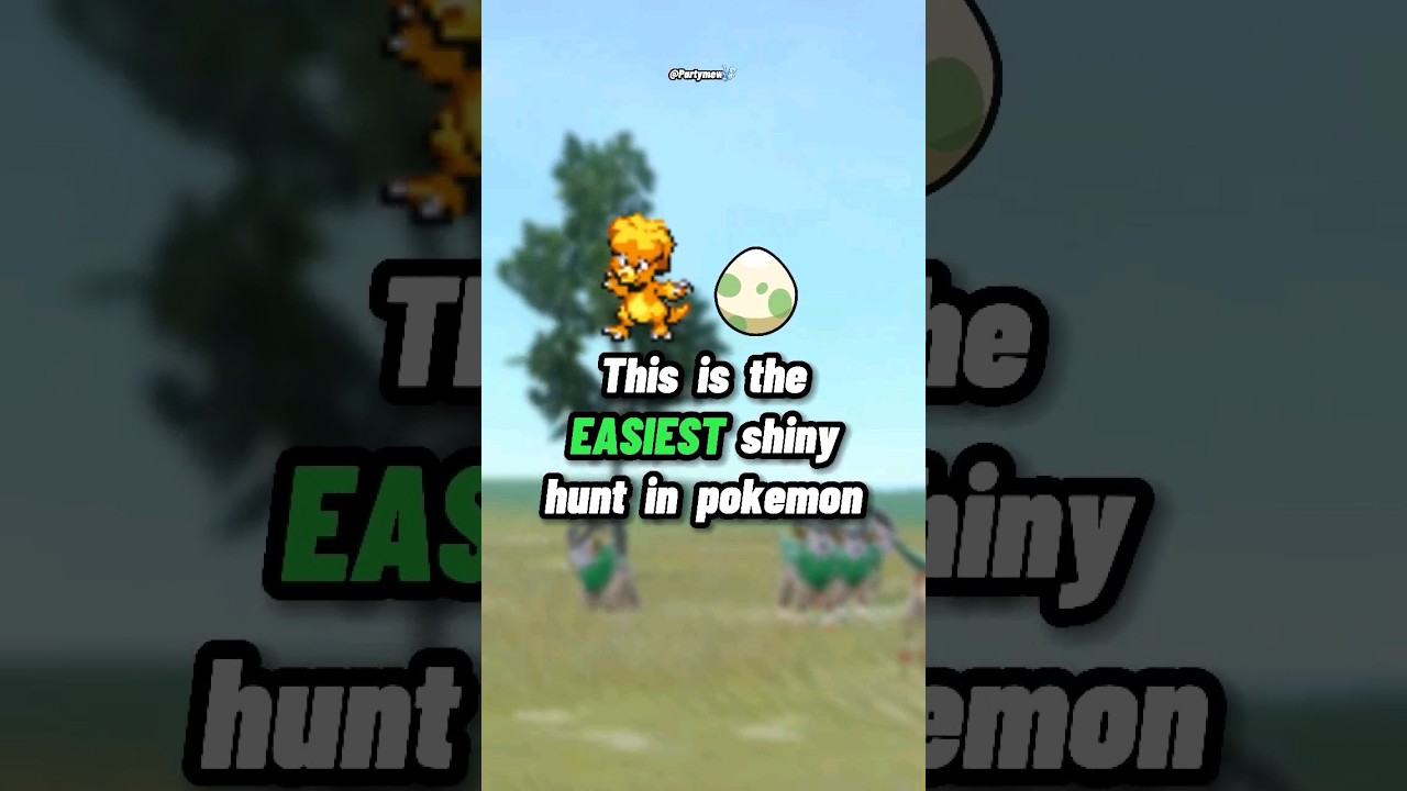 This is the EASIEST shiny hunt in Pokemon ✨️