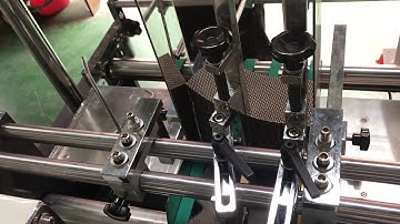 High speed ripple paper cup fan edge gluing and drying machine