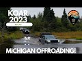 Exploring michigans backcountry  koar 2023 overlanding offroading dispersed camping