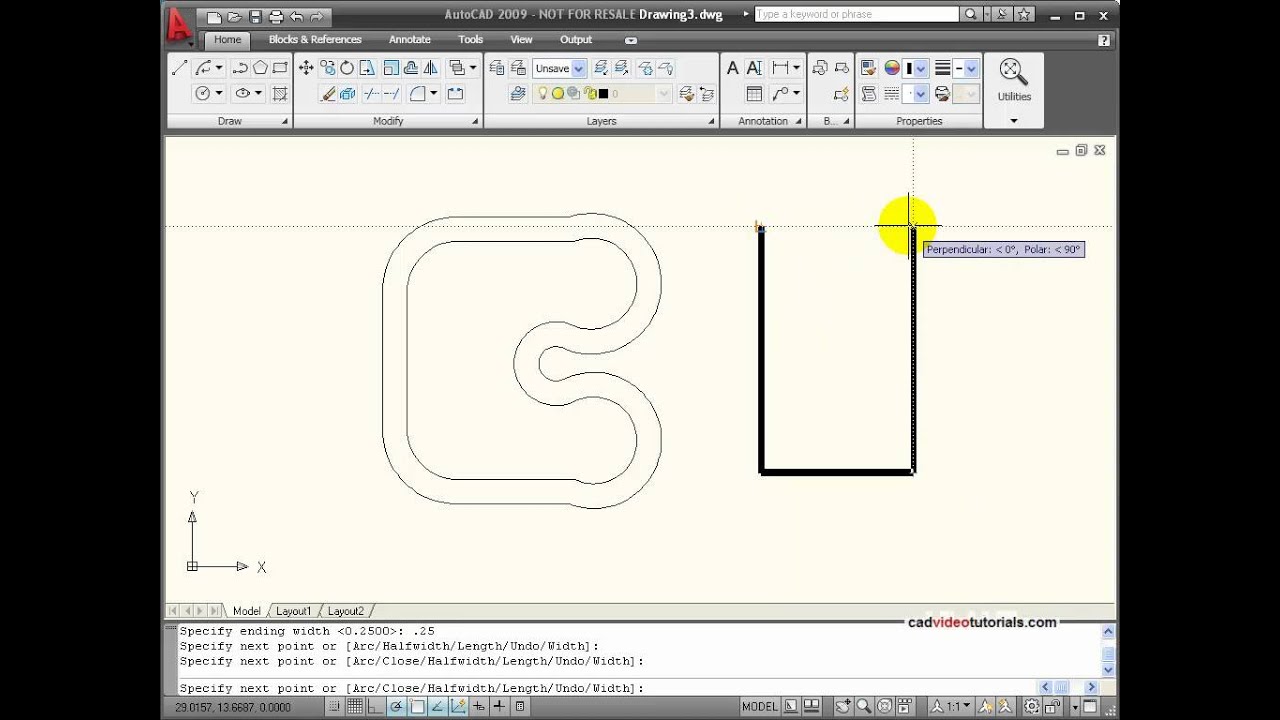AutoCAD Explained Creating Polylines YouTube AutoCAD Explained Creating Polylines YouTube