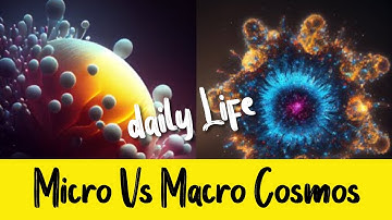 Power of Micro Cosmos and Macro Cosmos in your daily Life | Definition