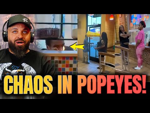 Blackman Does The Unimaginable In Popeyes Restaurant