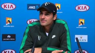 Roger Federer Australian Open Preview Interview