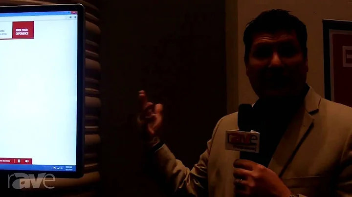 E4 AV Tour: Elo Touch Solutions Shows 5501L 55-inch Interactive Digital Signage Touchscreen