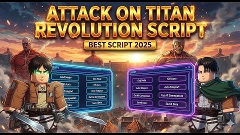 Attack on Titan Revolution Script *No Key