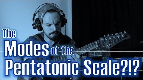 Learn the Modes of the Pentatonic Scale w/ this one trick!!!