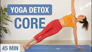 Yoga DETOX para Abdomen & Espalda - Clase Completa para Fortalecer CORE (45 min) by Anabel Otero 31,065 views 1 month ago 47 minutes