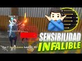 NUEVA SENSIBILIDAD INFALIBLE PARA PEGAR TODO ROJO EN FREE FIRE 2026 "SIN DPI"