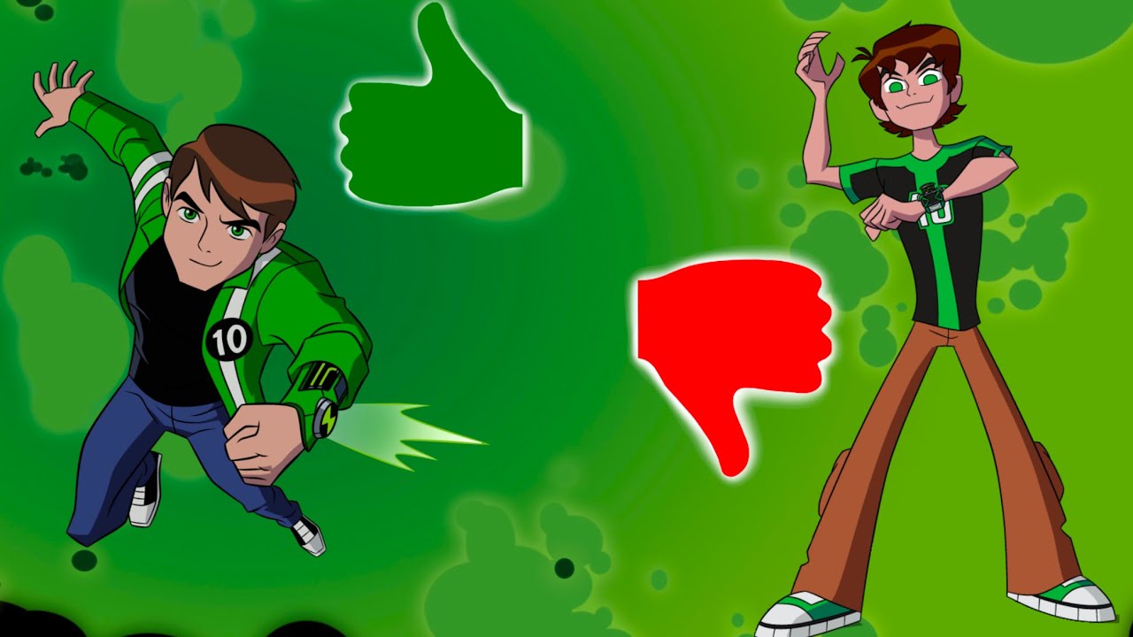 My Top 5 Best/Worst Ben 10 Omniverse Re-designs 
