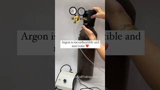 How to STORE ARGON GAS when done Micro Welding - Sunstone Micro Welder - Permanent Jewelry Tip