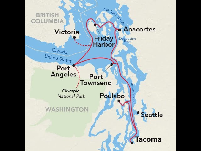 American Cruise Lines Puget Sound, September, 2025