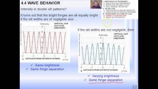 4.4.4 Double and Single Slit Diffraction of Light (26-40)