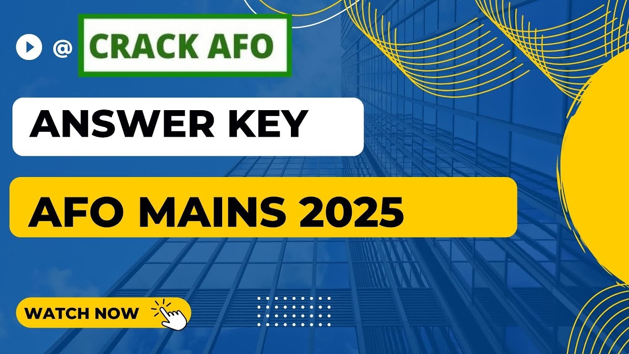IBPS AFO MAINS 2025 ANALYSIS