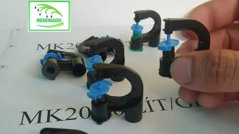 LỰA CHỌN LOẠI BÉC RẼ TIỀN MÀ CHẤT LƯỢNG CHO PHƯƠNG ÁN TƯỚI GỐC - BÉC TƯỚI MK 20