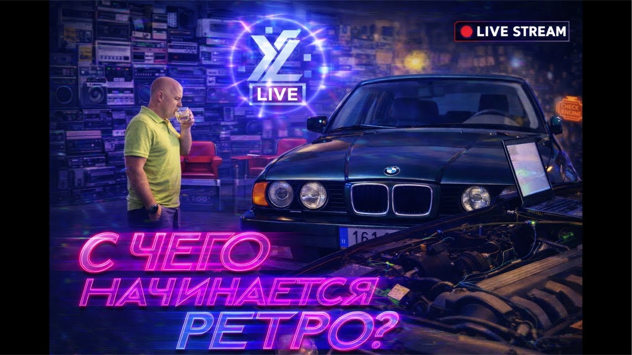 Купил BMW e34 и продал .. в 6 раз дороже? Не совсем! (Стрим 1/2)