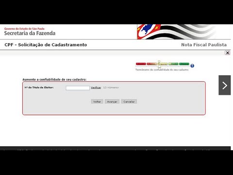 Como solicitar o resgate dos valores acumulados do imposto da nota fiscal Paulista.