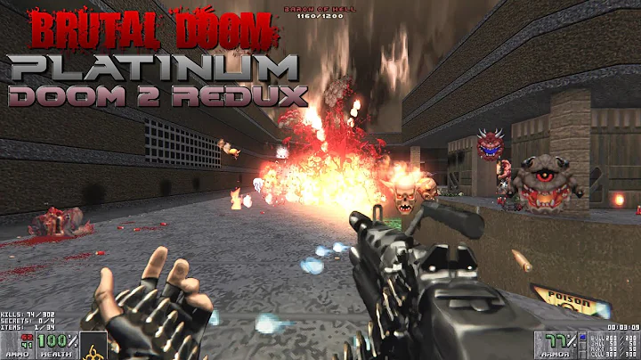 Brutal Doom Platinum 2.0 -  Doom 2 REDUX: MAP09 | 4K/60