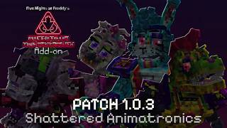 Shattered Animatronics / Secrets of the Pizzaplex Patch 1.0.3 - Minecraft Bedrock Add-on screenshot 2