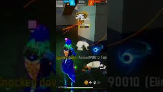 new gun hydro blaster 1vs4 clutch class squad #freefire #song #gunsofboom