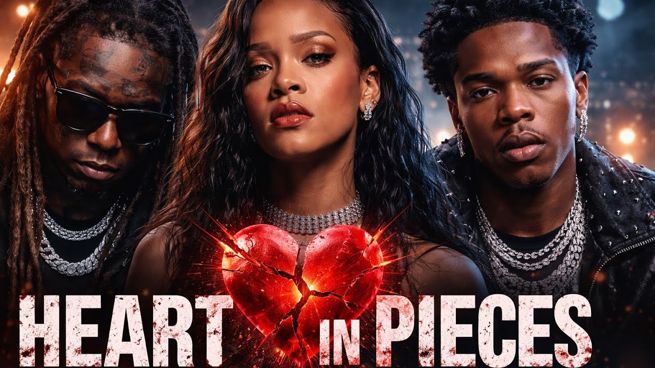 LIL WAYNE FT. RIHANNA & LIL BABY—HEART IN PIECES(LYRICS VIDEO)