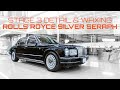 DEEP CLEANING A 1998 ROLLS ROYCE Silver Seraph - Extensive Stage 3 Detail, Interior Clean & Waxing