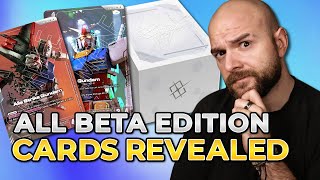 I Go Over EVERY Gundam Card Game Beta Edition Reveal