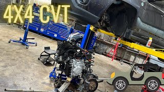 Transmission Blown Up! Remove Entire Vehicle! 2016 Jeep 2.4 #mechanic